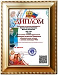 Диплом за отличное владение и эффективное применение современных педагогических методик в условиях реализации ФГОС